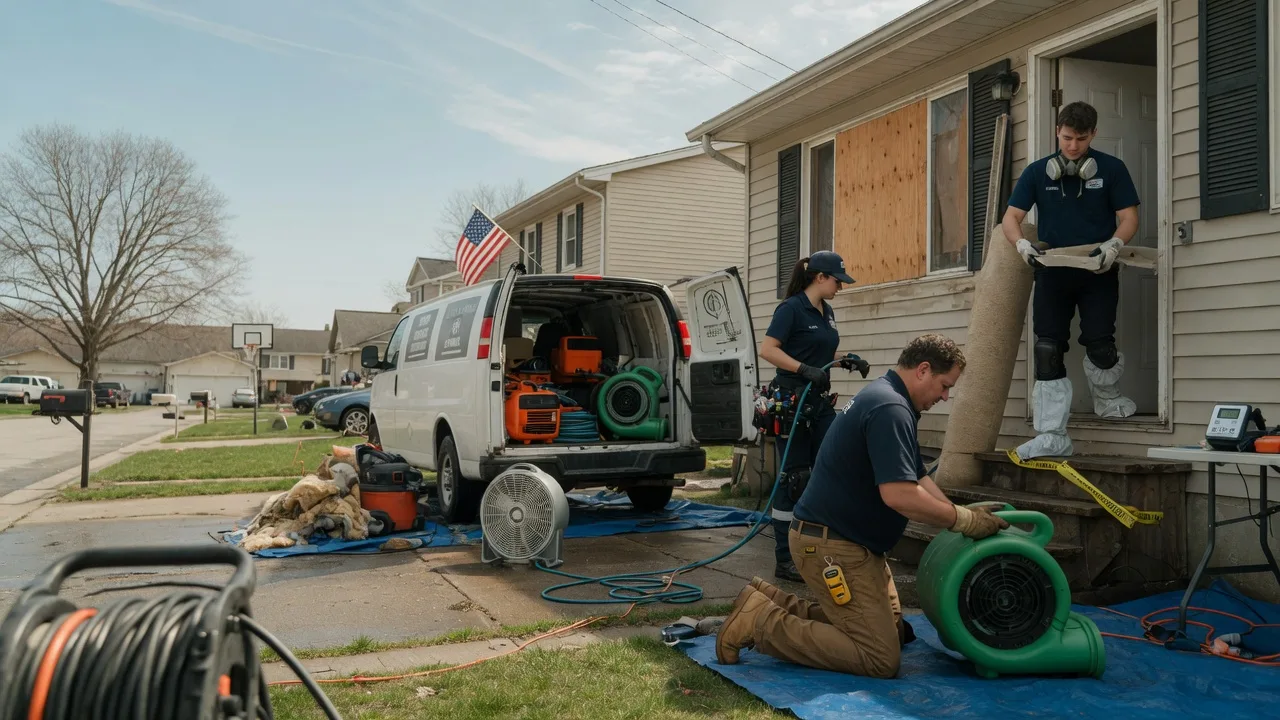 Water Damage Restoration in Westport, IN near me